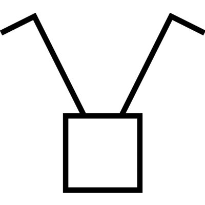 BERKER B.X/S.1 Przycisk podwójny biały 85142189 HAGER (85142189)