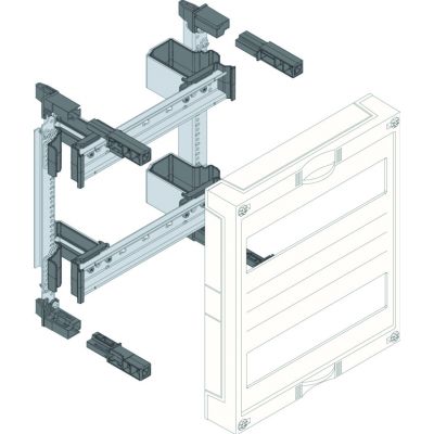 univers N Blok dla aparatów modułowych montowanych poziomo 2x12M 300x250mm UD21B1 HAGER (UD21B1)