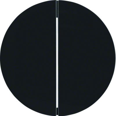 BERKER R.1/R.3 Klawisze do łącznika dwuklawiszowego czarne 16232045 HAGER (16232045)