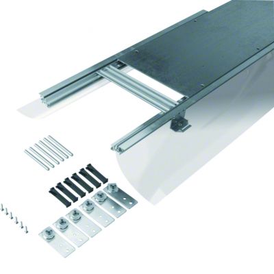 tehalit.BK Kanał współpoziomy boczna folia ochronna BKF 300x(145-190)mm stal BKF300145 HAGER (BKF300145)