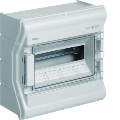 Rozdzielnica modułowa 1x12 natynkowa IP65 Vector VE112L HAGER (VE112L)