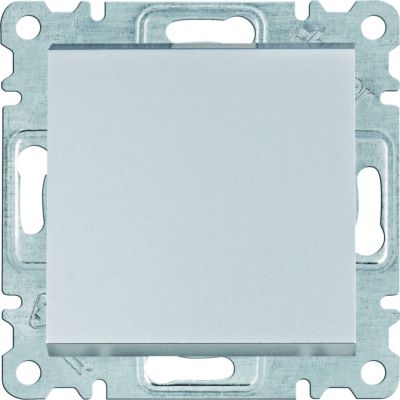 lumina Łącznik jednobiegunowy srebrny WL0012 HAGER (WL0012)