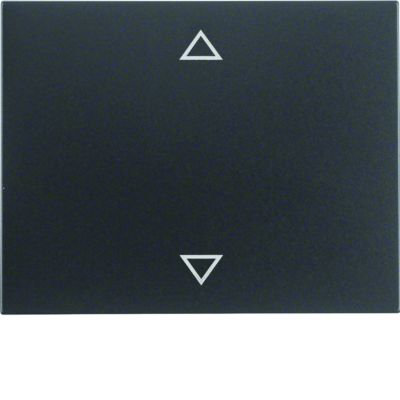 BERKER K.1 Klawisz nadrukowany symbol strzałki antracyt mat lakierowana 14057106 HAGER (14057106)