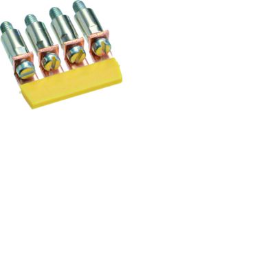 Mostek izolowany 2,5mm2 4-krotny KWJ02B4 HAGER (KWJ02B4)