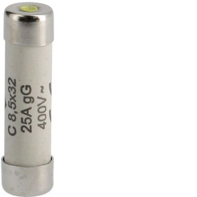 Wkładka bezpiecznikowa cylindryczna C8,5x32mm gG 25A 400VAC L8532C25 HAGER (L8532C25)