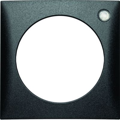 Integro Ramka 1-krotna z soczewką, antracyt, mat (919872505)