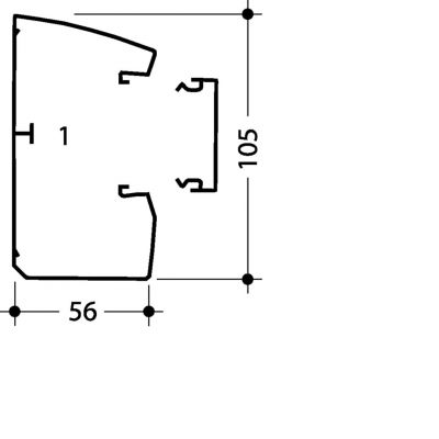 tehalit.GBD Kanał elektroinstalacyjny 50x100mm biały (GBD5010009016)