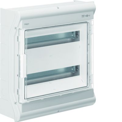 Rozdzielnica modułowa 2x18 natynkowa odporna UV IP65 Vector VE218SN HAGER (VE218SN)
