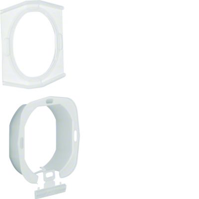 BERKER R.1/R.3 Zestaw uszczelek do gniazd i płytek czołowych przezroczysty 10107600 HAGER (10107600)