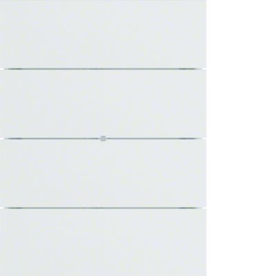 BERKER B.IQ Przycisk poczwórny standard biały 75164099 HAGER (75164099)
