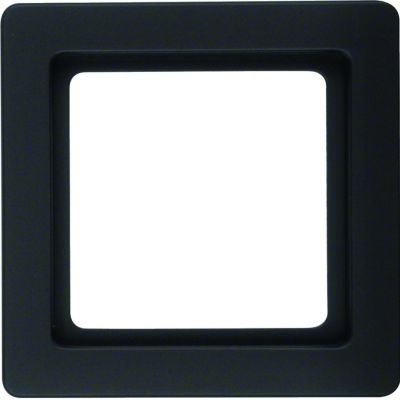 BERKER Q.1 Ramka pojedyncza antracyt aksamit 10116086 HAGER (10116086)