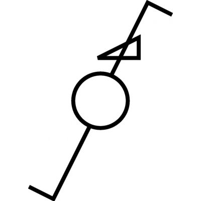 BERKER one.platform Ściemniacz obrotowy obc. R/L 20-500 W; obsługa lamp LED 3-100 W 2873 HAGER (2873)