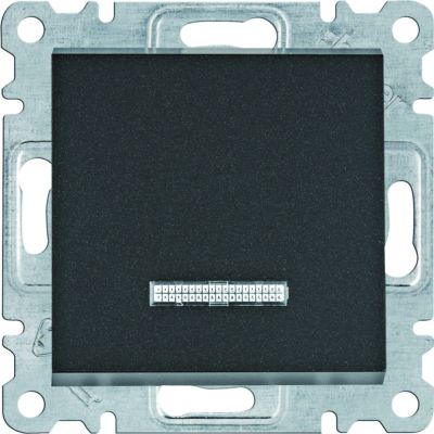 lumina Łącznik kontrolny uniwersalny/schodowy czarny WL0223 HAGER (WL0223)