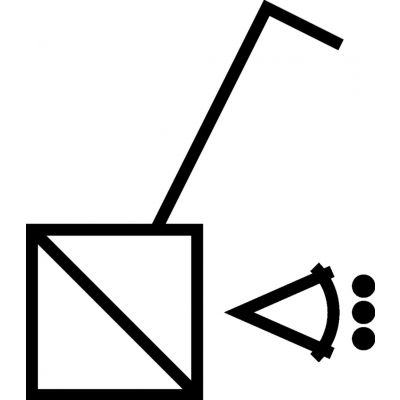 Czujnik ruchu sufitowy podtynkowy 360 stopni biały (EE805A)