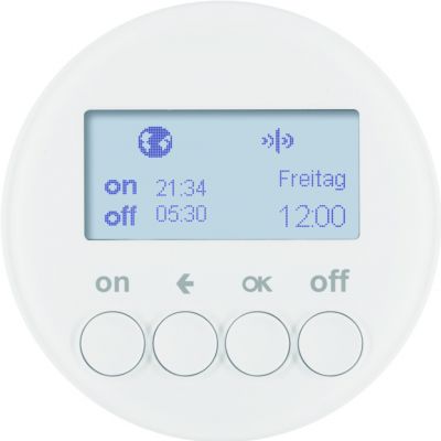 BERKER R.X/1930/Glas KNX RF quicklink łącznik czasowy biały 85745239 HAGER (85745239)