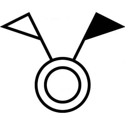 Berker one.platform Przycisk 2-klawiszowy 1 zestyk zwierny, 1 zestyk rozwierny HAGER (503501)