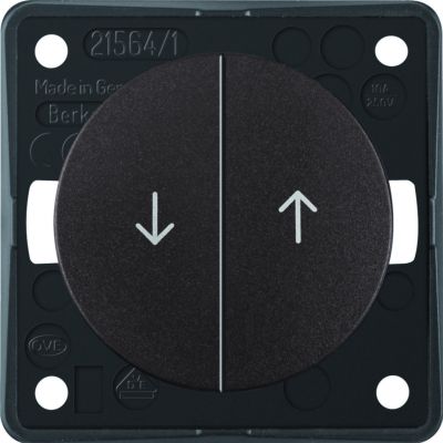 Integro Flow Łącznik żaluzj. wielokl. przyc., nadr. symb.  Strzałka , brąz (936532501)