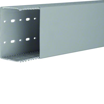 tehalit.LKG Kanał grzebieniowy PVC z pokrywą 75x125mm szary LKG7512507030B HAGER (LKG7512507030B)