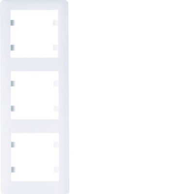 lumina soul Ramka potrójna pionowa biała WL5130 HAGER (WL5130)