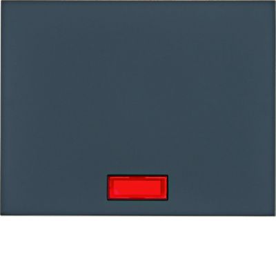 BERKER K.1 Klawisz z 5 dołączonymi soczewkami antracyt mat lakierowana 14157006 HAGER (14157006)