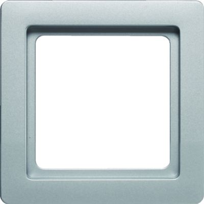 BERKER Q.1 Ramka pojedyncza aluminium aksamit lakierowana 10116084 HAGER (10116084)