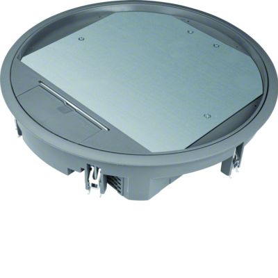 tehalit.VE-EE Pokrywa uchylna VR12 fi306 wykładzina 12mm stal szary PA VR12127011 HAGER (VR12127011)