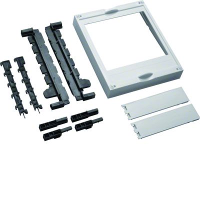 univers N Blok dla szyn zbiorczych poziomych 12x5/10mm 40mm 2xNH00(4xNH000) 300x250mm UE21A2B HAGER (UE21A2B)
