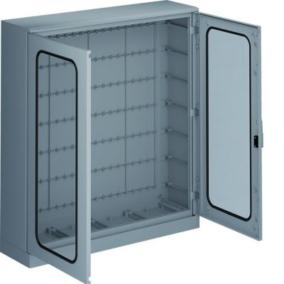 orion+ Ob. poliestr. 1100x1200x300mm PANEL-struct. z cokołem drzwi transparentne FL532B HAGER (FL532B)