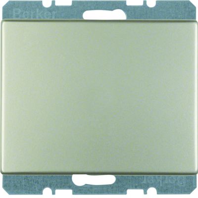 BERKER K.5 Zaślepka z płytką czołową stal szlachetna nierdzewna 10457004 HAGER (10457004)