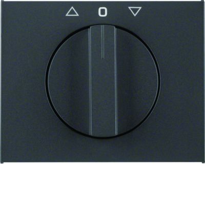 K.1 Płytka czołowa z pokrętłem do łącznika żaluzjowego obr. antracyt mat lakier (1077710600)