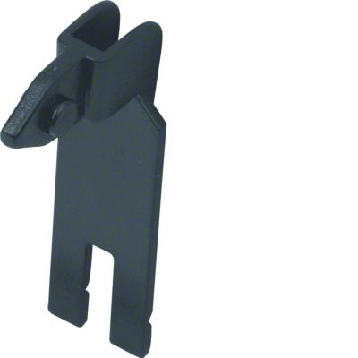 tehalit.DB-HB Adapter puszka podłogowa - osłona elastyczna płaska Netway czarny FKA9005 HAGER (FKA9005)