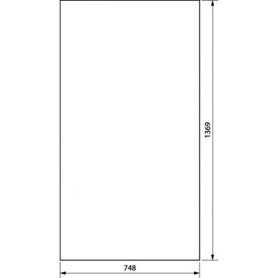 univers Drzwi lewe do obudowy IP44/54 1400x1300mm FZ035N HAGER (FZ035N)