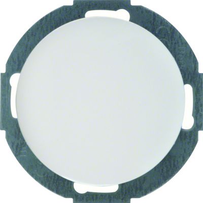 BERKER R.classic Zaślepka z płytką czołową biały połysk 10092079 HAGER (10092079)