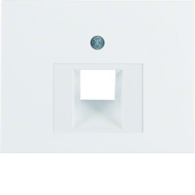 BERKER Element centralny do gniazda przyłączeniowego UAE 1-krotnego; kremowy 14078982 14077009 HAGER (14077009)