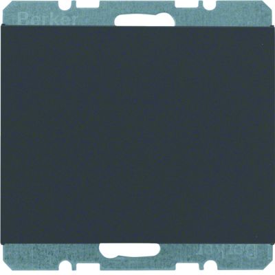 BERKER K.1 Zaślepka z płytką czołową antracyt mat lakierowana 10457006 HAGER (10457006)