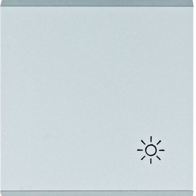 lumina Klawisz z symbolem „Światło” srebrny WL6022 HAGER (WL6022)