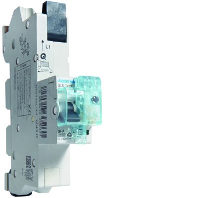MCB SLS Wyłącznik nadprądowy selektywny 1P Cs 32 A szyny Cu 40-12x5/10mm HTS132C HAGER (HTS132C)