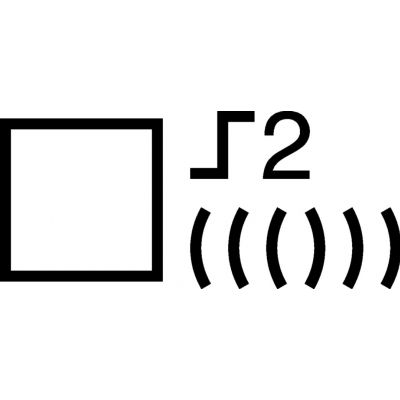 KNX q/e/s 2-kanałowe wejście przyciskowe 230 V TRB302B HAGER (TRB302B)