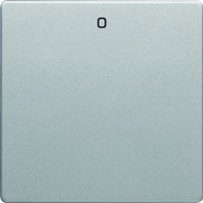 BERKER Q.x Klawisz z nadrukiem 0 do łącznika 1-klawiszowego aluminium aksamit lakierowana 16226084 HAGER (16226084)