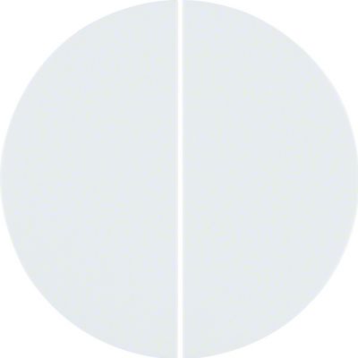 BERKER R.X/1930/Glas KNX RF quicklink Przycisk podwójny biały 85146139 HAGER (85146139)