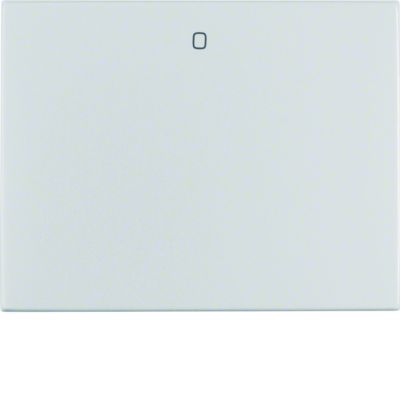 BERKER K.5 Klawisz z nadrukiem 0 aluminium 14257103 HAGER (14257103)