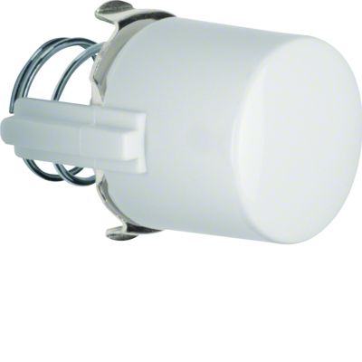 BERKER Serie 1930/Glas Przycisk do łącznika i sygnalizatora E10 biały 1225 HAGER (1225)