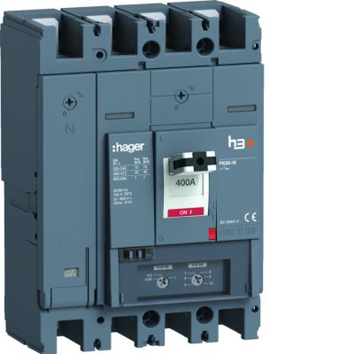 MCCB Wyłącznik mocy h3+ P630 TM 4x400A 40kA (HNW401DR)