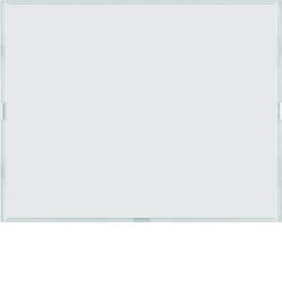 BERKER KNX e/s K.x Przycisk pojedynczy z polem opisowym z diodami LED RGB i czujnikiem temperatury biały 80161770 HAGER (80161770)