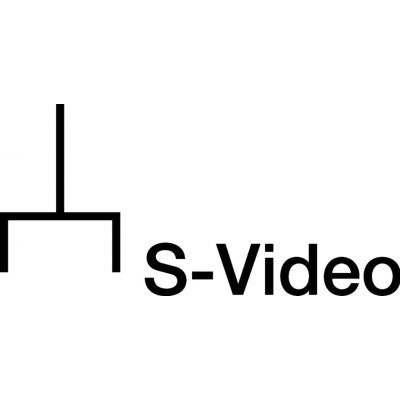 BERKER Akcesoria osprzęt Moduł S-VIDEO biały/czarny 1993 HAGER (1993)