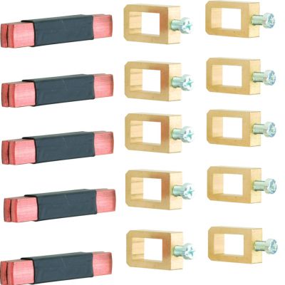 univers Łącznik szyn zbiorczych 12x10mm 5-pol. 40mm UM05B HAGER (UM05B)