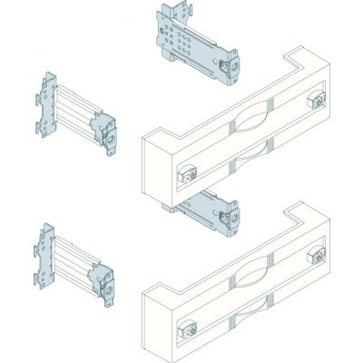 univers N Blok pusty 75x250mm 2 sztuki UD01F1 HAGER (UD01F1)