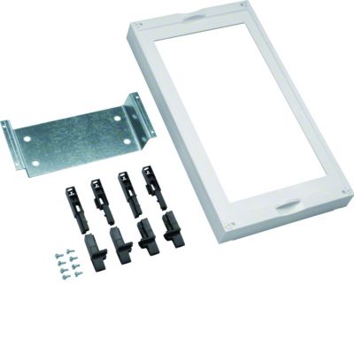 univers N Blok z płytą montażową dla NH00/1/2 z przezroczystą szybą 450x250mm UD31E1N HAGER (UD31E1N)
