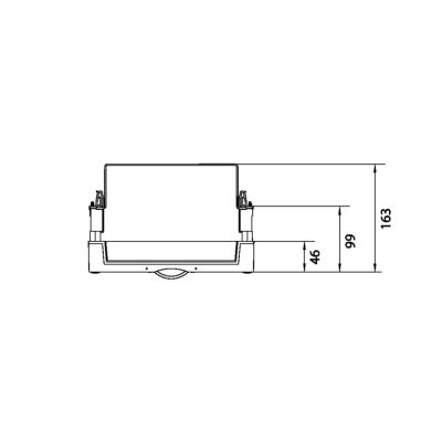 univers N 300x250mm podzespół dla wyłącznika mocy H3+ P250 +napęd silnikowy (UK21LH1M)
