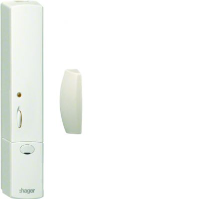 KNX q/e/s Natynkowy czujnik magnetyczny otwarcia biały TRC301B HAGER (TRC301B)